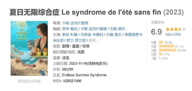 夏日无限综合症 Le syndrome de l'été sans fin (2023)