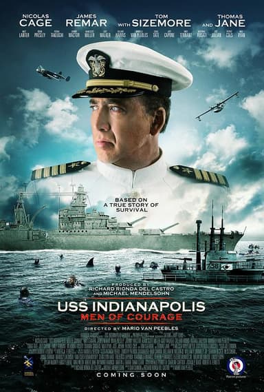 印第安纳波利斯号勇者无惧 USS Indianapolis: Men of Courage (2016) 1080p 原盘Remux 中文字幕 【29.77GB】已刮削