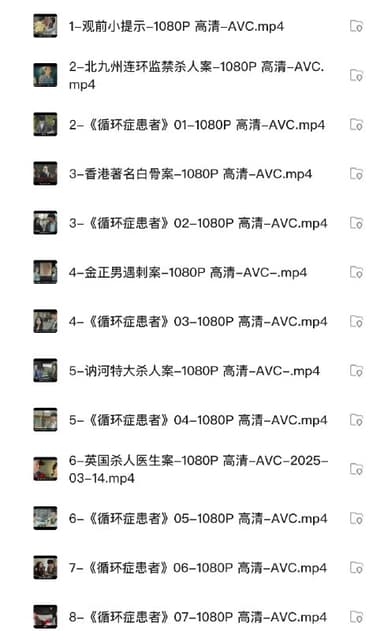 b站百大UP《小片片说大片》充电视频合集 1080P超清 持续更新 共1.9G