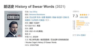 脏话史 History of Swear Words (2021)