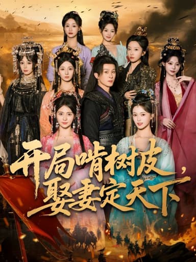 开局啃树皮娶妻定天下（80集）聂杨&李晓茹|短剧