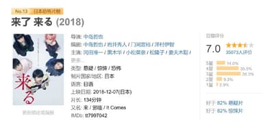 来了 来る (2018)