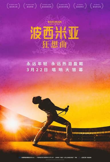 波西米亚狂想曲 Bohemian Rhapsody (2018) 4K/2160p 原盘Remux 中文字幕 【47.72GB】已刮削