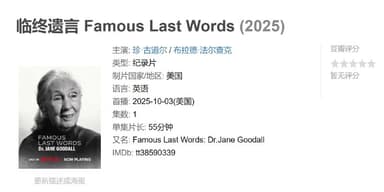 临终遗言 Famous Last Words (2025)