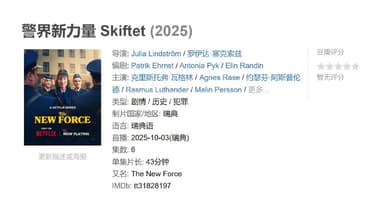 警界新力量 Skiftet (2025)