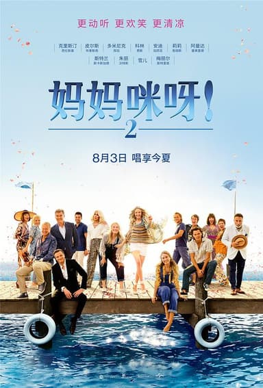 妈妈咪呀2 Mamma Mia! Here We Go Again (2018) 4K/2160p 原盘Remux 中文字幕 【47.64GB】已刮削