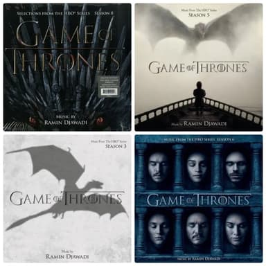权力的游戏 1-8季 配乐 全集 原声带 ost FLAC