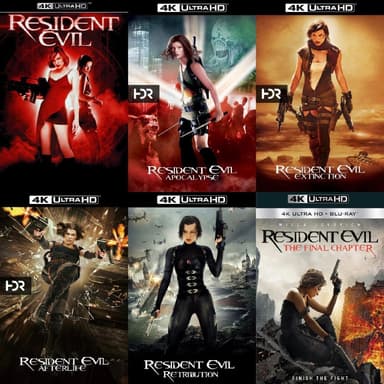 生化危机 系列(六部合集)【4K.REMUX UHD原盘】【HDR10&杜比视界】【国英双语】【双语特效字幕】