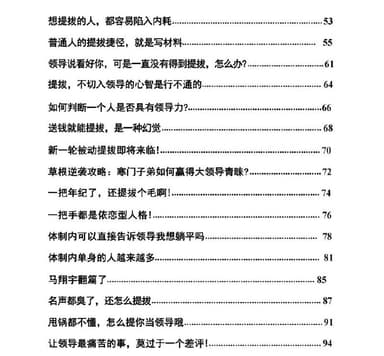 《体制内提拔真相》：普通人也能逆袭上位的实战指南